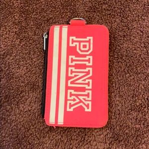 Pink change purse